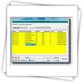 Postai feladjegyzk - ttekints